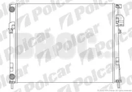 602608A1 Радиатор двигателя TRAFIC 01-06 POLCAR подбор по vin на Brocar