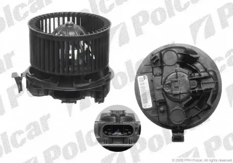 6012NU2X Вентилятор кабіни POLCAR підбір по vin на Brocar