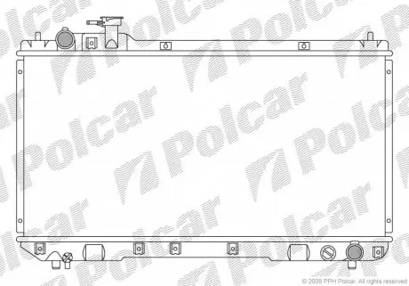 8144082 Радиаторы охлаждения POLCAR подбор по vin на Brocar