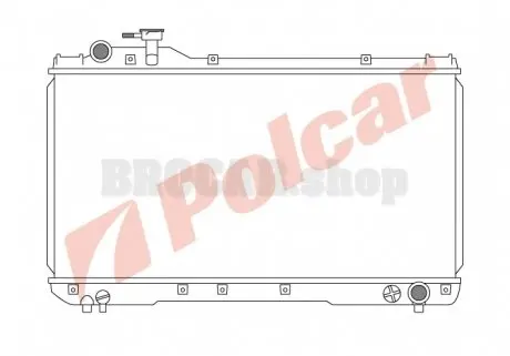 8144081 Радиаторы охлаждения POLCAR підбір по vin на Brocar