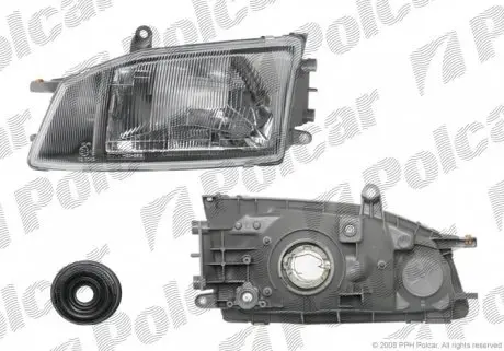 8166092E Фара POLCAR подбор по vin на Brocar