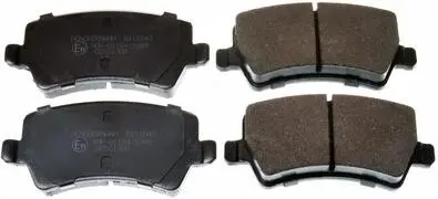 B111043 Гальмівні колодки дискові зад. Ford Galaxy 1.8 CTDI, 2.0 CTDI 06- DENCKERMANN підбір по vin на Brocar