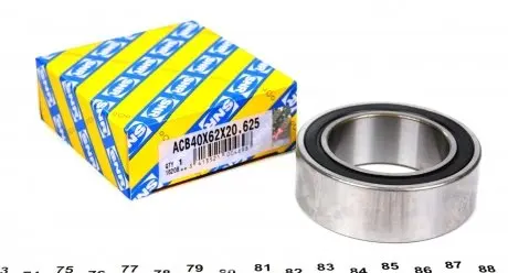 ACB40X62X20625 Подшипник компрессора кондиционера (40x62x20.6) SNR NTN подбор по vin на Brocar