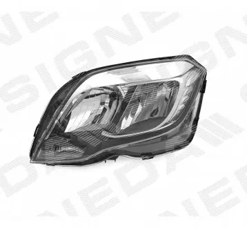 ZBZ111358L ПЕРЕДНЯ ФАРА MERCEDES BENZ (GLK-kl X204), 12 - SIGNEDA підбір по vin на Brocar