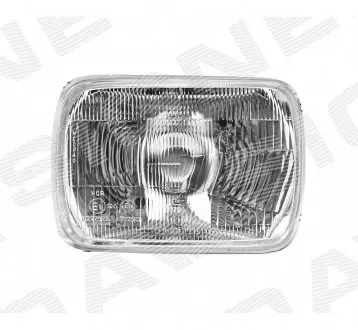 ZTY111096 ПЕРЕДНЯ ФАРА TOYOTA HILUX (YN100) 4WD, 82-87 SIGNEDA підбір по vin на Brocar