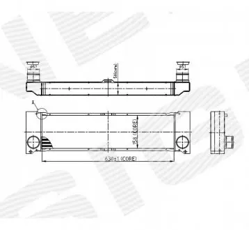 RI96531 ИНТЕРКУЛЕР MERCEDES BENZ VITO/VIANO, 03 - 10 SIGNEDA підбір по vin на Brocar