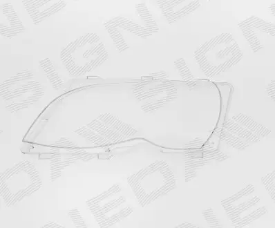 SBM1124L Скло передній фари SIGNEDA підбір по vin на Brocar