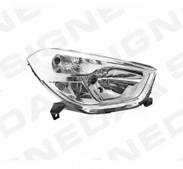 ZRN111905R ПЕРЕДНЯ ФАРА RENAULT DACIA LODGY, 12 - SIGNEDA підбір по vin на Brocar