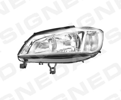 ZOP111054L ПЕРЕДНЯ ФАРА OPEL ZAFIRA (A), 99 - 05 SIGNEDA підбір по vin на Brocar