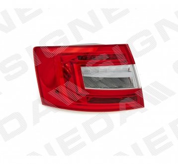 ZSD191323L ЗАДНИЙ ФОНАРЬ SKODA OCTAVIA (5E), 17 - SIGNEDA подбор по vin на Brocar