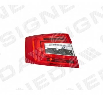 ZSD1945L Задний фонарь SKODA OCTAVIA (5E), 17 - SIGNEDA подбор по vin на Brocar