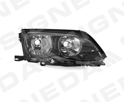 ZBM1115R ПЕРЕДНЯ ФАРА BMW 3 (E46), 01 - 05 SIGNEDA підбір по vin на Brocar