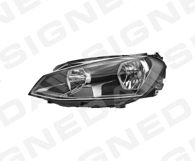 ZVG111652L ПЕРЕДНЯЯ ФАРА VW GOLF VII, 12 - 17 SIGNEDA підбір по vin на Brocar