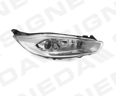 ZFD111331R ПЕРЕДНЯЯ ФАРА FORD FIESTA, 13 - 17 SIGNEDA підбір по vin на Brocar