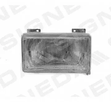 ZCT111104R ПЕРЕДНЯ ФАРА PEUGEOT J5, 81 - 94 SIGNEDA підбір по vin на Brocar