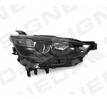 ZMZ1173DER ПЕРЕДНЯ ФАРА MAZDA CX-3, 15 - SIGNEDA підбір по vin на Brocar