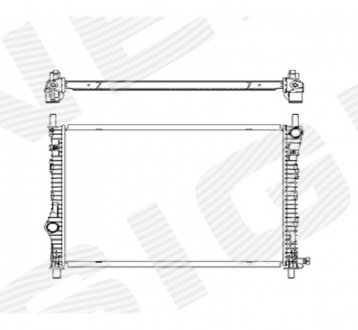 RAFD37163A Радіатор SIGNEDA підбір по vin на Brocar