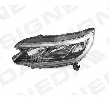 ZHD111329L Передня фара SIGNEDA підбір по vin на Brocar