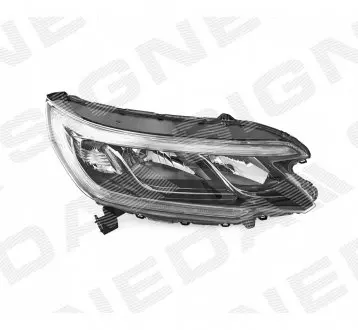 ZHD111329R Передня фара SIGNEDA підбір по vin на Brocar