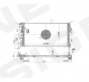 RA87051Q Радіатор SIGNEDA підбір по vin на Brocar