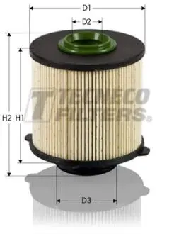 GS09001E Фильтр топливный Opel Insignia 2.0 CDTI 07/08-, Astra -J 1.3-2.0 CDTI 12/09- SAAB 9-3 1.9TiD, 9-5 2.0TiD 01/10- TECNECO подбор по vin на Brocar