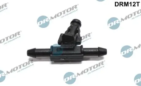 DRM12T Штуцер шланга обратки Т-образный, с безопасностью - Delphi (пласт.) DR.MOTOR подбор по vin на Brocar