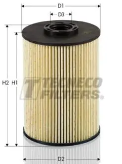 GS0927E Фільтр паливний Citoren/Ford/Peugeot 2.0 HDi 09-/2 TECNECO підбір по vin на Brocar