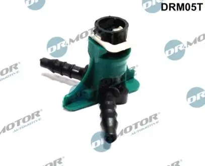 DRM05T Штуцер шланга обратки Т-образный, с безопасностью - Bosch (пласт.) DR.MOTOR підбір по vin на Brocar