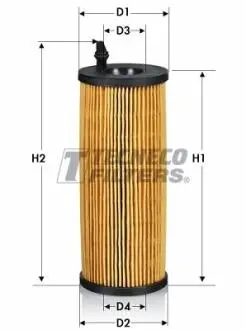 OL010660E Фильтр масляный Bmw E81/87 118D 04/07-,E90 320D 03/07-,E60/6 TECNECO подбор по vin на Brocar
