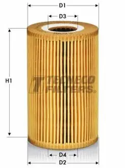 OL0206E Фільтр масляний MB W168 A140;A160;A190 [M166.940/9 TECNECO підбір по vin на Brocar