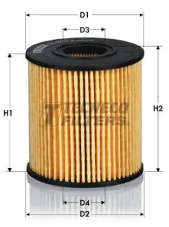 OL0247E Фильтр масляный Fiat/Ford/PSA 2.0JTD/2.0HDI/2.0TDCI 04- TECNECO подбор по vin на Brocar
