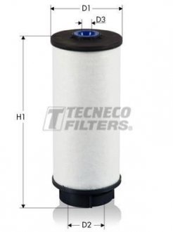 GS026034E Фильтр топливный Iveco S2006 2.3/3.0 2011- TECNECO підбір по vin на Brocar