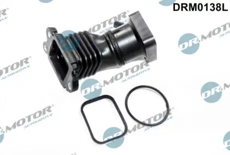 DRM0138L Патрубок коллектора с прокладками DR.MOTOR подбор по vin на Brocar