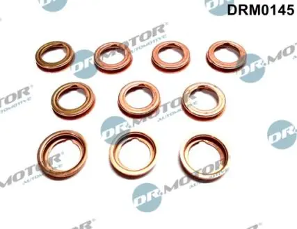 DRM0145 Кільце ущільнювача, к-т 10 шт. DR.MOTOR підбір по vin на Brocar