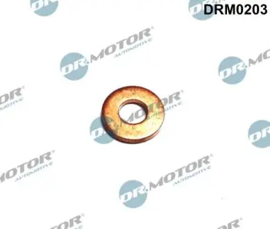 DRM0203 Прокладка термічна форсунки 7x16x2mm DR.MOTOR підбір по vin на Brocar