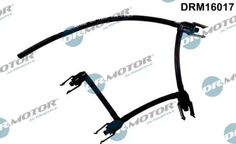 DRM16017 Шланг паливної системи DR.MOTOR підбір по vin на Brocar