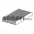 PC8336 Фильтр салона FIAAM підбір по vin на Brocar