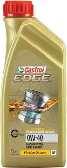15B453 OLEJ CASTROL 0W40 1L EDGE TITANIUM FST C3 / 229.31 229.51 / 502.00 505.00 / LL-04 / A40 / RN0710 / DEX2 / 9.55535-S2 CASTROL підбір по vin на Brocar