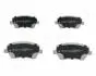 PA013AF Гальмівні колодки передн. Micra 03- JAPANPARTS підбір по vin на Brocar