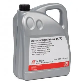 39096 Масло АКПП ATF (5L) (ZF 8 ступка) FEBI BILSTEIN подбор по vin на Brocar