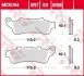 MCB704SV Тормозные колодки TRW підбір по vin на Brocar