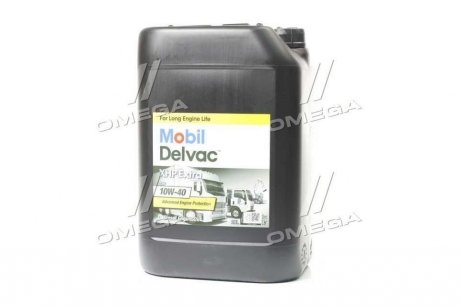 121737 OLEJ MOBIL 10W40 20L DELVAC XHP EXTRA / 228.5 235.27 / VDS-3 / LDF-3 / MAN3277 / SAMOCHODY CIĘŻAROWE MOBIL подбор по vin на Brocar