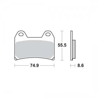 MCB683SV Тормозные колодки TRW подбор по vin на Brocar