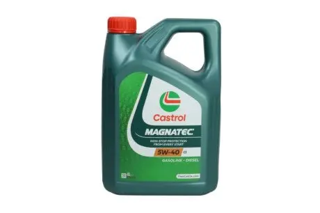 15C9CA Олива MAGNATEC 5W40 C3 (4L) CASTROL підбір по vin на Brocar