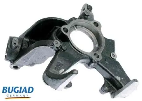 BSP20684 Цапфа перед. левая VW GOLF 03-12 / Audi A3 03-13 / Seat Altea 03-12 (на 3 крепления подшипник) BUGIAD подбор по vin на Brocar