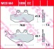 MCB664 Гальмівна колодка (диск) TRW підбір по vin на Brocar