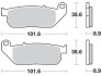 MCB753SV Тормозные колодки TRW підбір по vin на Brocar