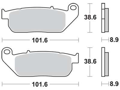 MCB753SV Тормозные колодки TRW подбор по vin на Brocar