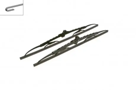 3397118565 Щетки стеклоочистителя (500/475mm) Mitsubishi Pajero/Nissan Cedric/Opel Astra F 87- BOSCH подбор по vin на Brocar