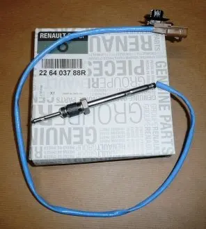 226403788R Датчик t вихлопних газів Renault Captur,Clio IV,Kangoo,Megane III,Scenic III 1,5 RENAULT підбір по vin на Brocar